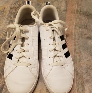 Adidas white runners
